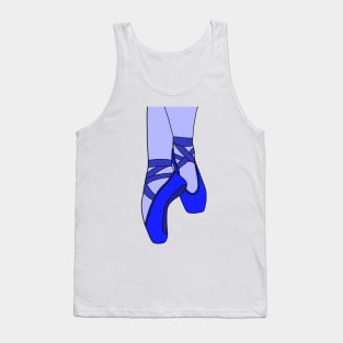 Blue pointe shoes Tank Top